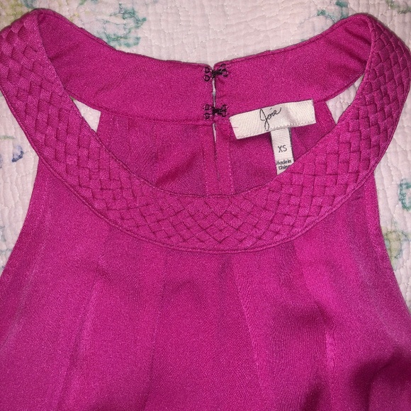 Joie Tops - Joie Fuscia Silk Top